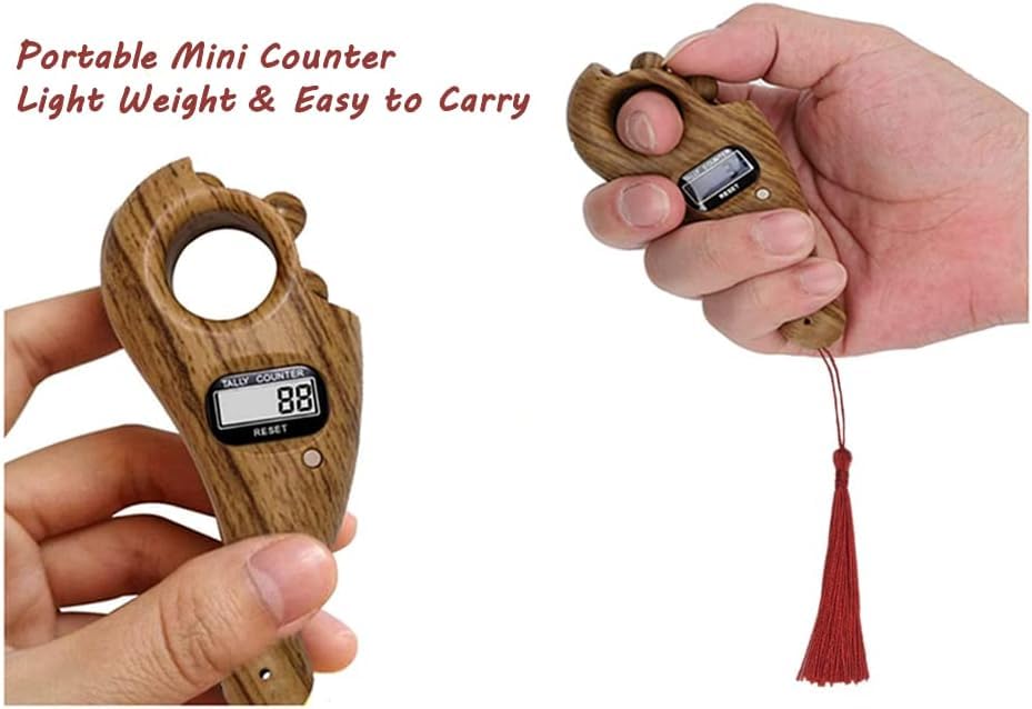 Mini Prayer Beads Digital Counter with LCD Display