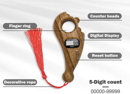 Mini Prayer Beads Digital Counter with LCD Display