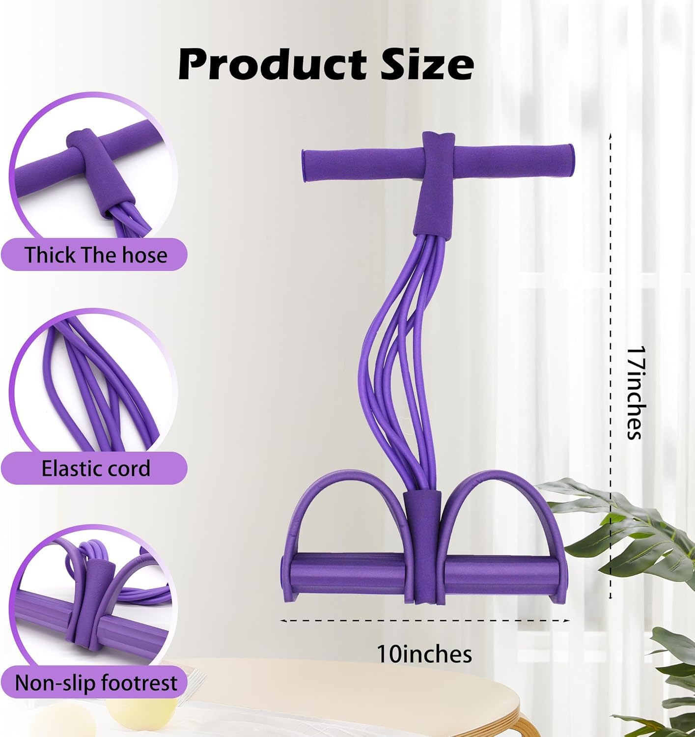 Yoga Pedal Puller Resistance Band Fitness Equipment